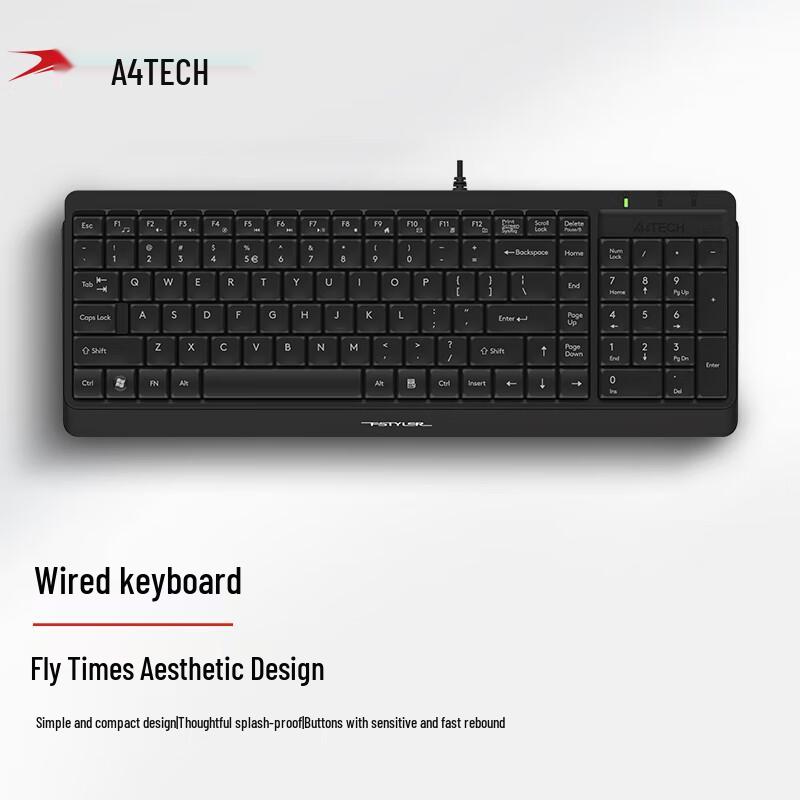 

A4tech FK15 Wired Membrane Keyboard
