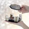 Stylish Lovely Octagonal Coaster Mould In Sturdy Silicone Materials Portable for Household and Office Supplies Use