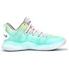 Nike Hyperdunk X Mesh Cushioning Slip Resistant Abrasion Resistant Low Top Basketball Shoes Men's Cyan Pink AR0465-100(Team479-)