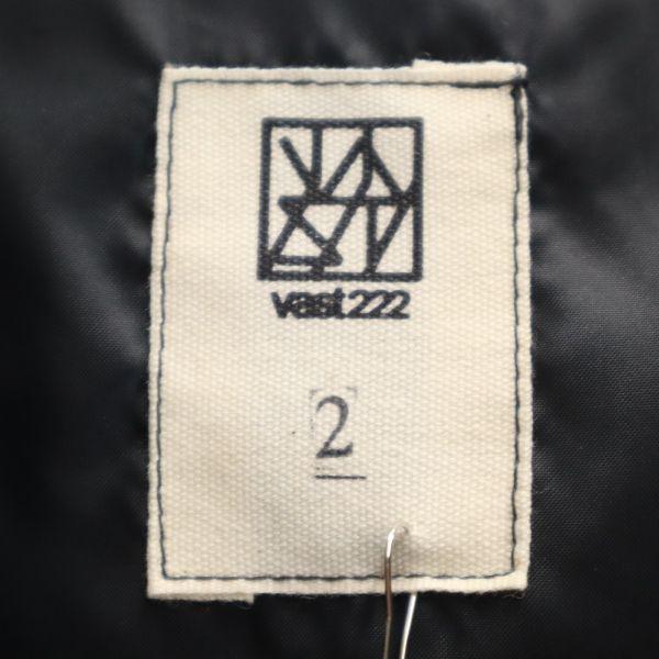 unused VAST222 18AW made in Japan Side zip Anorak Parker 2 Red Men's Used