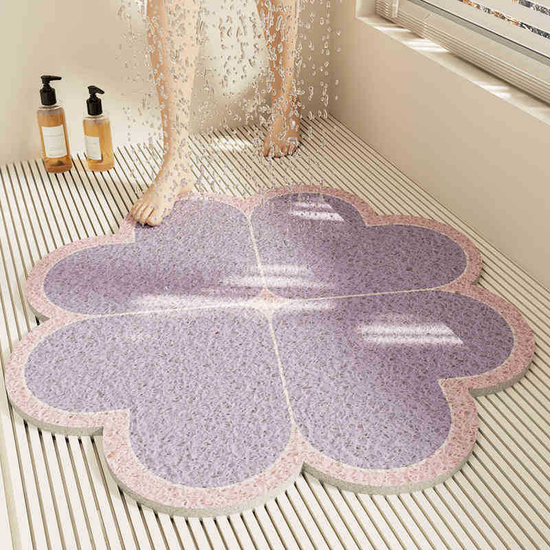 New Bathroom Non-slip Mat Shower Room Bath Floor Anti-fall Mat Toilet Toilet Bathtub Waterproof Mat