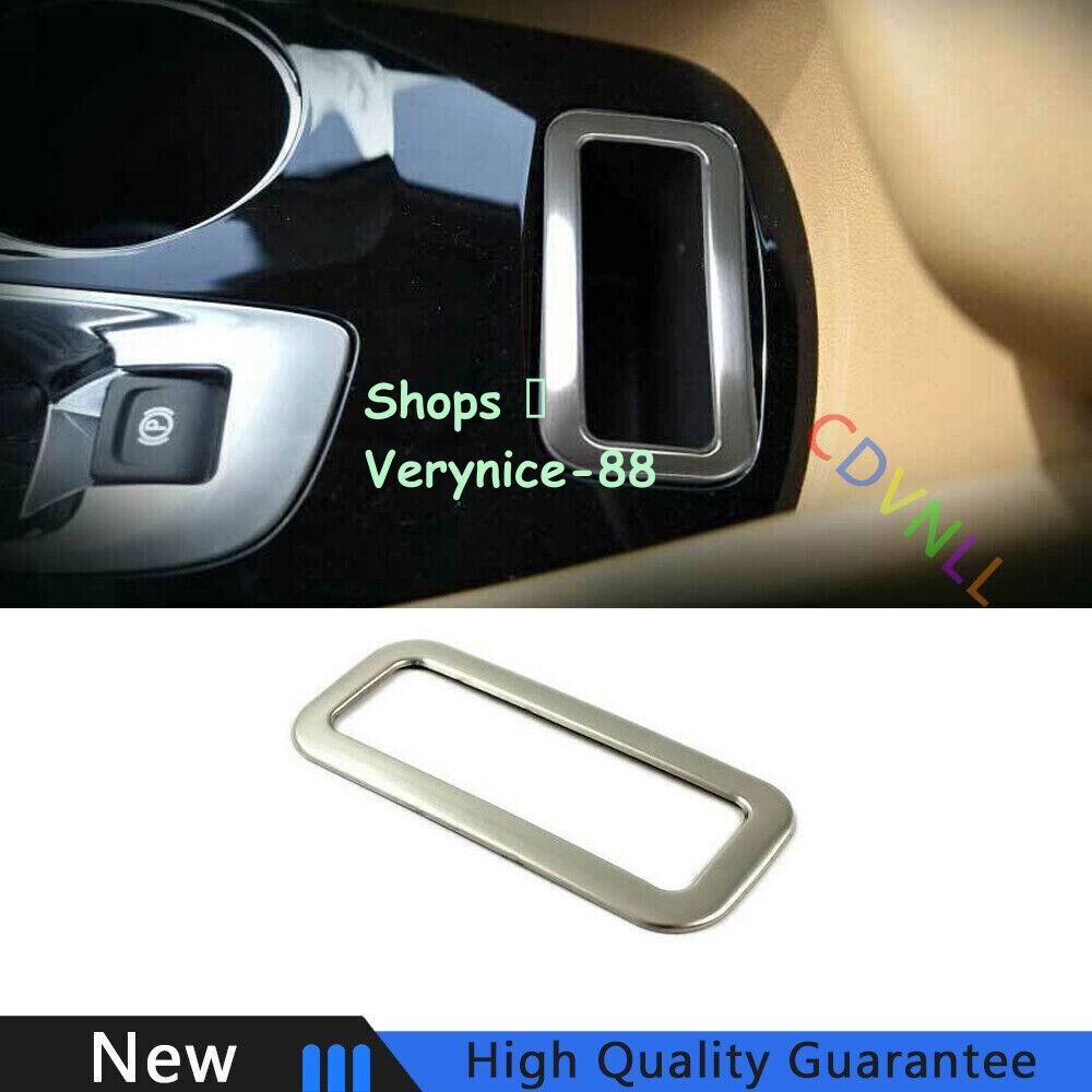 For Chevrolet Malibu 2016-2021 Silver Steel Car Gear Shift Knob Head Cover Trim