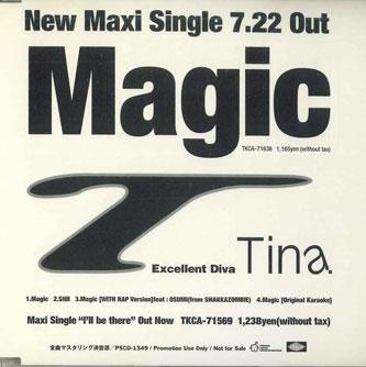 

CD TINA - Magic PSCD1349 TOKUMA Japan Japanese Pop/Rock Used