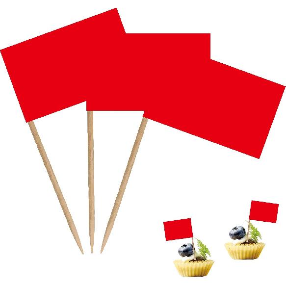 Blank Toothpick Flag Small Mini Labeling Marking DIY Stick Flags for Cocktail Fruit Cupcakes Toppers Food Decorations,100 Pack(White)