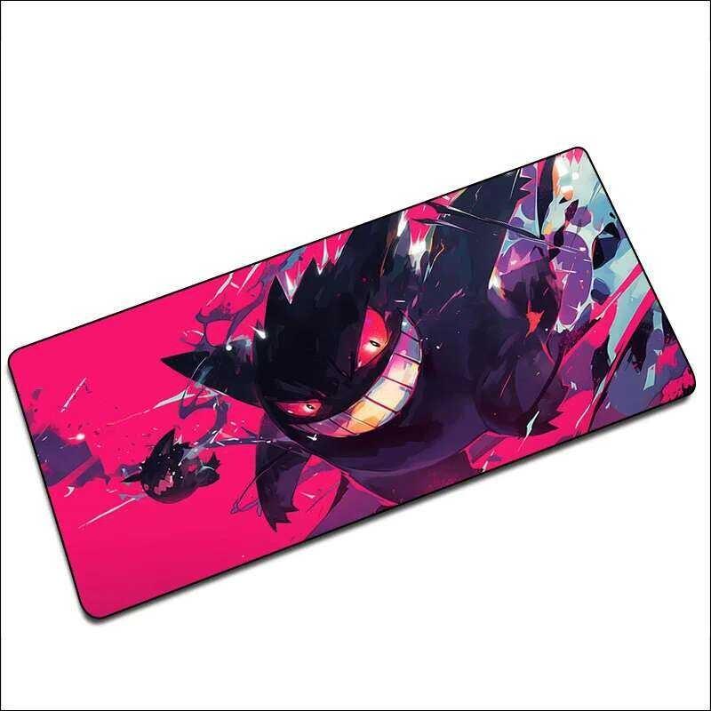 PPokemonsGGengars Mousepad Keyboard Extended Gaming Mouse Pad Office Accessories Large Desk Mat Anime Mouse Mats Cute Carpet