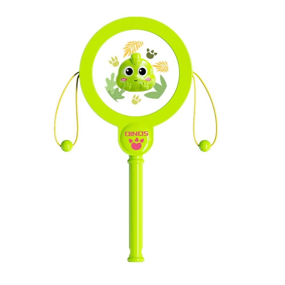 8/9pcs Colorful Cartoon Shape Sensory Toy Plastic Handbell Wave Drum Baby Rattle Toy  Newborn