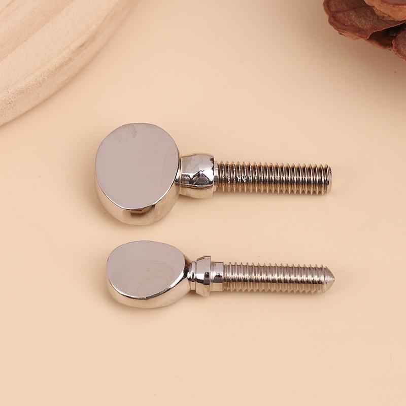 2Pcs Saxophone Neck Screw Clarinet Ligature Clip Screws Tightening Sax Replacement Part Receiver Woodwind Instrument Accessories