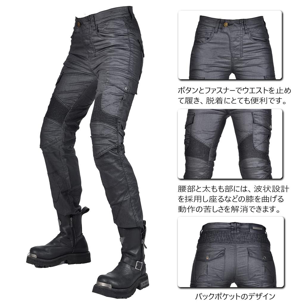 [RENHE] Motorcycle Pants, Women's, Riding Pants, for Summer, with Protector,