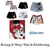 Pantaloni Scurți Ippo Box Muay Thai Kickboxing Antrenament Japonia Desen Animat Anime Animație Imprimare 3D Sală Sport Antrenament Fitness Cosplay Unisex Bărbați Femei