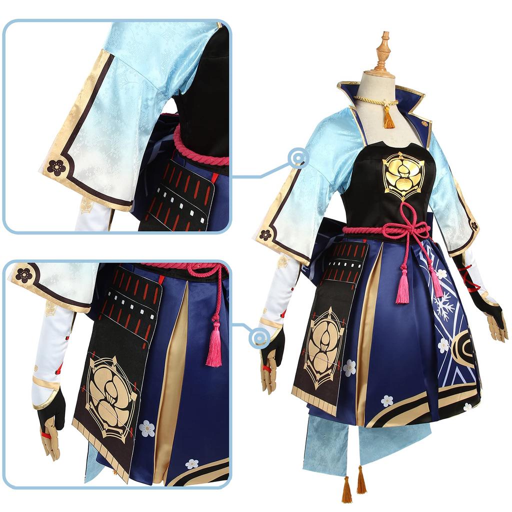 Genshin Impact Lightning Ayaka Kamisato Cosplay Shirasagi Hyouka Kamisato Ayaka Cosplay Costume Genshin Impact Ayaka Cosplay Kamisato Cosplay [NOKIJP]
