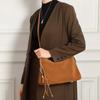 Versatile Retro Suede Leather Women's Bag High-End Commuter Tote Bag Single Shoulder Underarm Bag