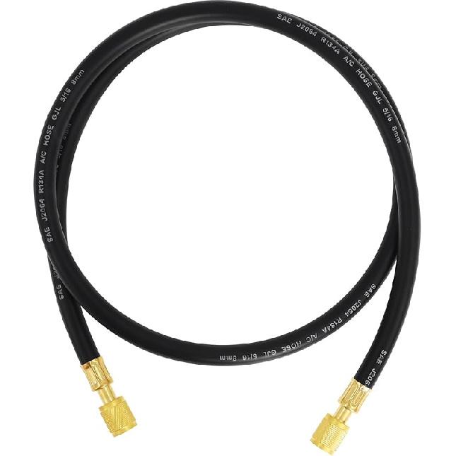 Wadoy RV Propane Hose Connector Assembly 3 Foot - 3/8" Female Flare X 3/8" Female Flare Quick Connect Hose 59913 (Total Length 3.28Ft)