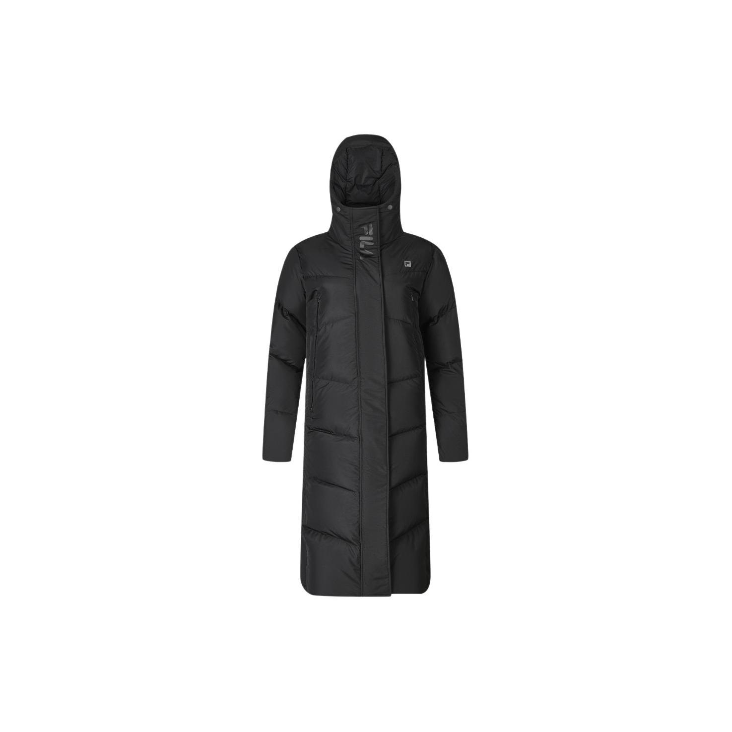 

New FILA Down Jackets Women s Black A61W342906A-BK XL