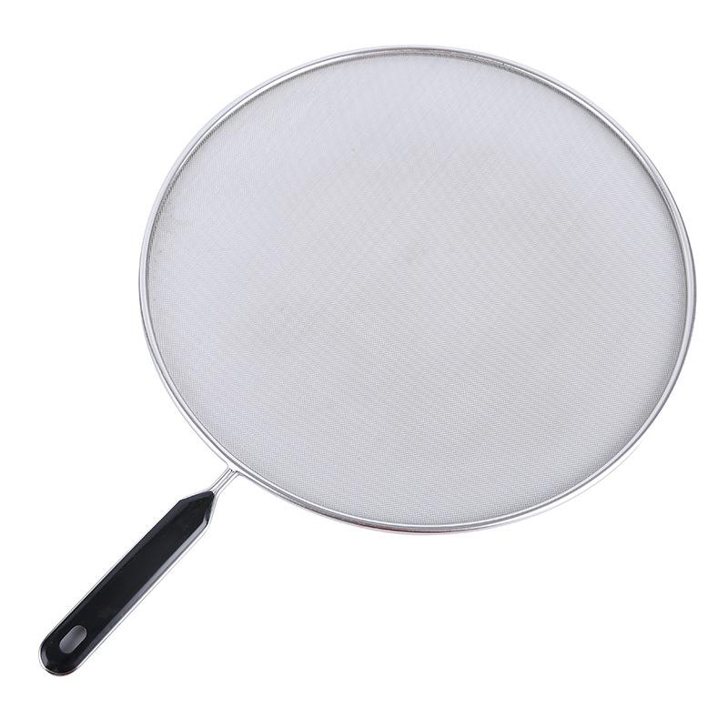 25/29/33cm Grease Splatter Screen for Frying Pan Stops 99% of Hot Oil Splash Splatter Guard for Cooking Iron Skillet Lid