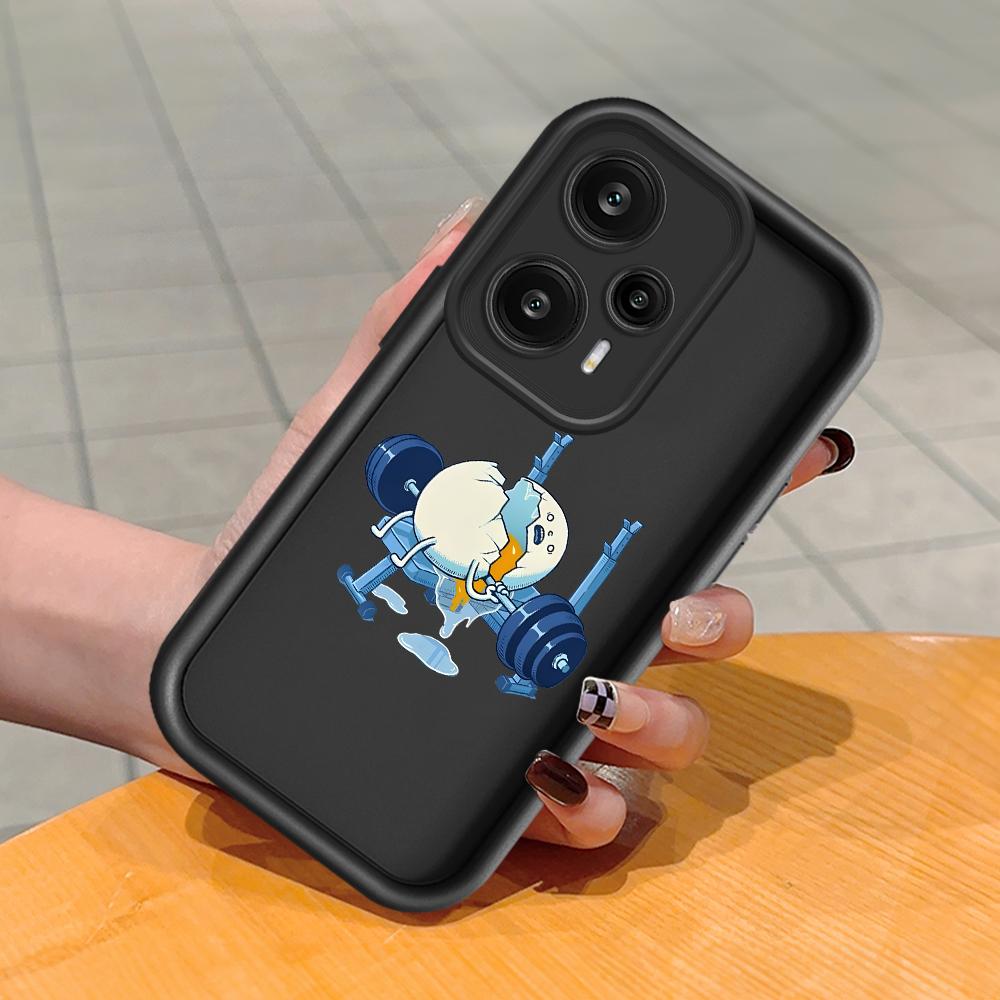 

Мягкий силиконовый квадратный чехол с рисунком лестницы для телефона, полное покрытие, противоударный защитный резиновый чехол для камеры для Xiaomi Redmi Redmi 12 5G чёрный