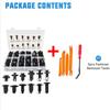 240PCS Bumper Clips Set – Plastic Auto Body Fasteners & Push Rivets for Toyota, Ford, Honda & More