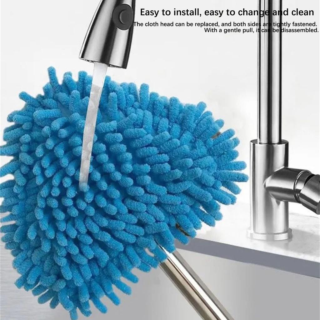 Wall-cleaning mop blue 2m