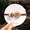 Korean Elegant Hair Rope Bracelet Scrunchie Women Elastic Hair Rubber Bands Accessories For Girls Tie Hair Ring Headdress Holder