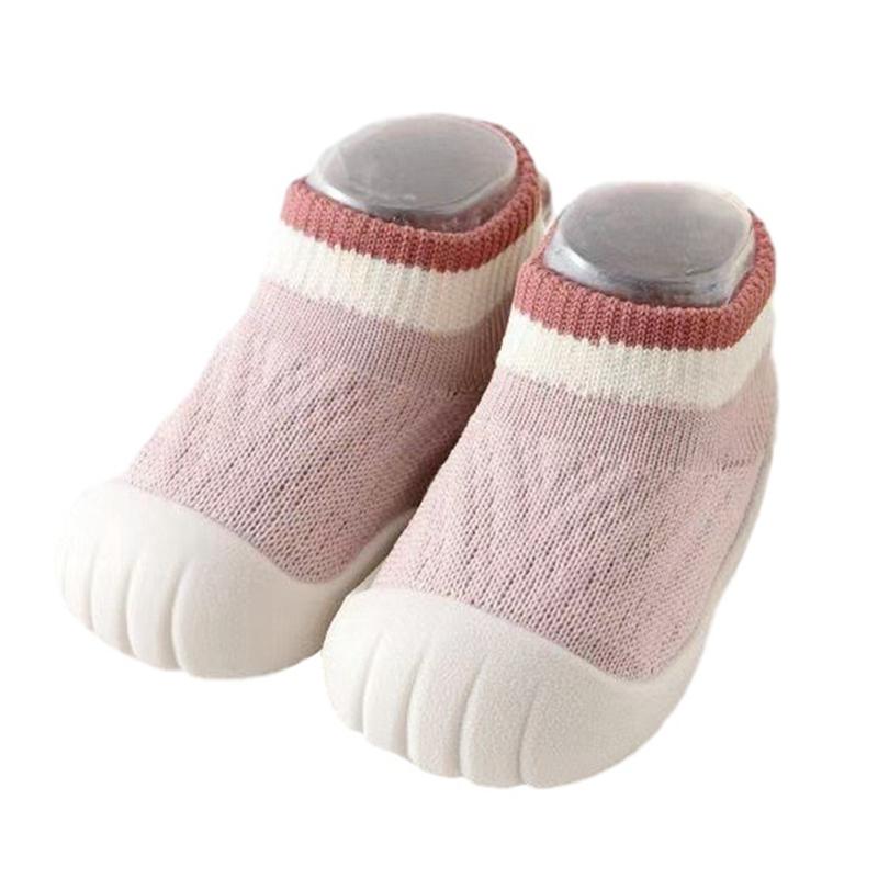 Kleinkind Baby Weiche Rutschfeste Sohle Schuhe Socken Stil Schuhe Erste Laufschuhe