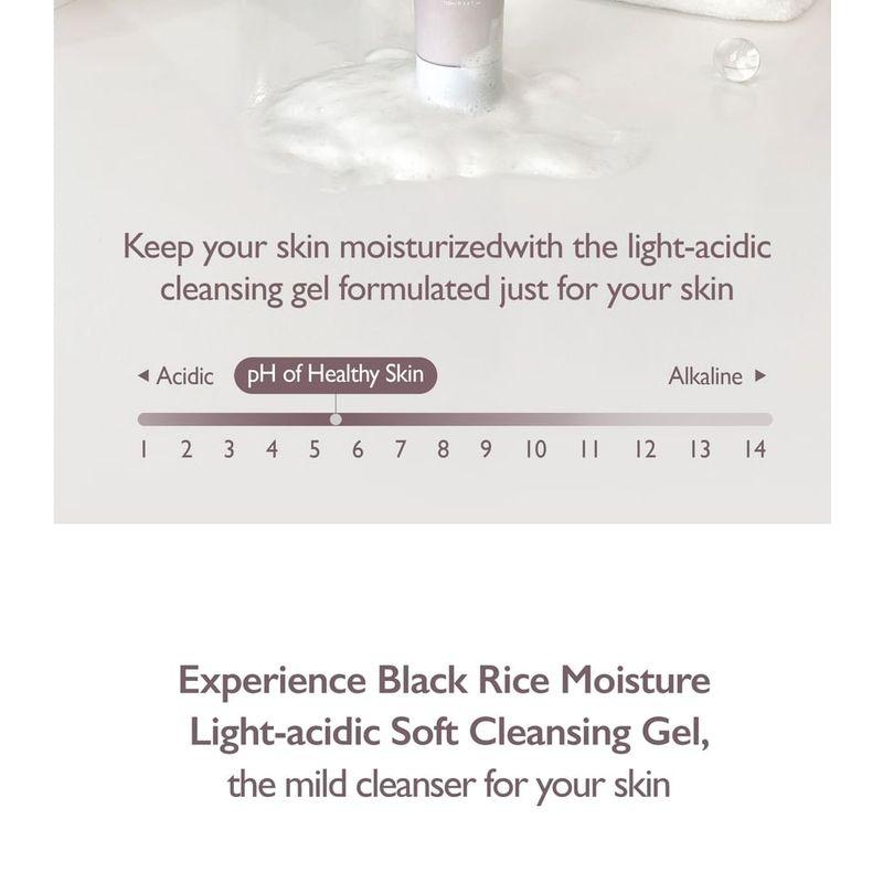 HARUHARU WONDER Black Rice Moisture 5.5 Soft Cleansing Gel