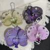 Butterfly Orchid Keychain Simulation Flower Bag Pendant Decoration Accessories Gifts