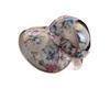 Elegant high-end flower big edge empty top hat children spring and summer outdoor foldable sun hat sun hat