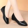 Soft Sole Professional Work Shoes Women Black Formal Shoes Work Commuting Women Leather Shoes Single Shoes Daily Wear Shoes