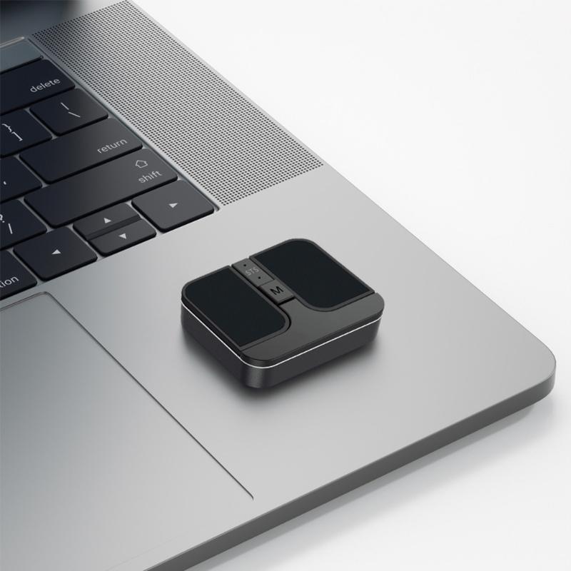 Ergonomic Square Mouse 2.4G Wireless Two Bluetooth-compatible Connection Crosses Platform Support Customizable Silents Clicks Button