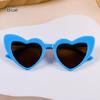 Kids Heart Sunglasses Cartoon Eyewear Vintage Heart-Shaped for Boys Girls 3-9 Years Toddler Sunglasses Outdoor Children Glasses