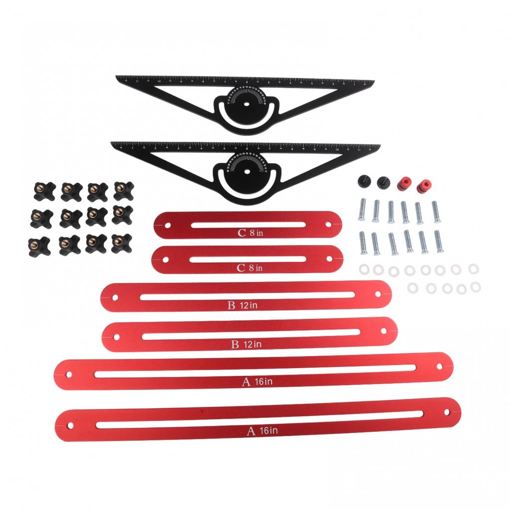 Aluminum Alloy Stair Template Tool for Enhanced Stability and