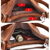 3 In 1 Women Back Pack Bagpack Vintage Women Bag Retro PU Leather Ladies Casual Tote Designer Shoulder Bag Women's Handbag