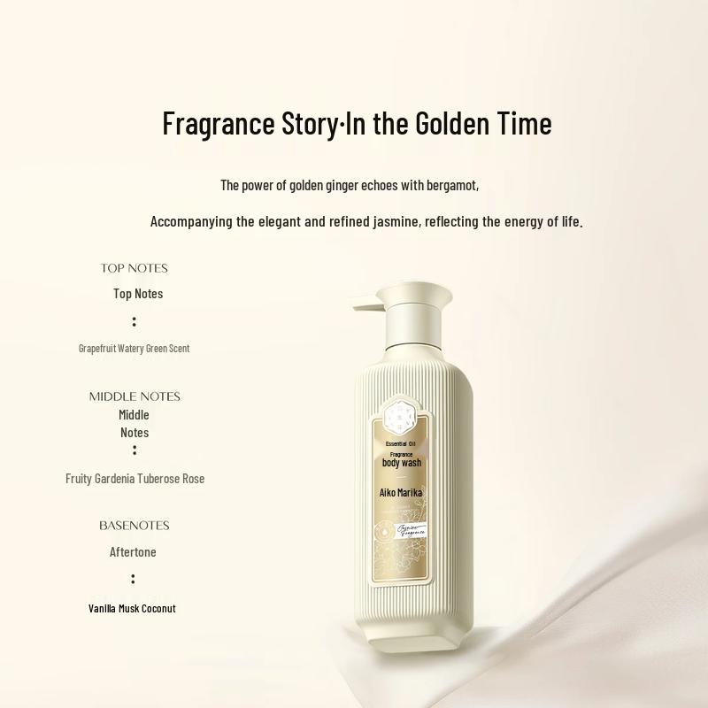 Sansheng Flower Essential Oil Fragrance Shower Gel