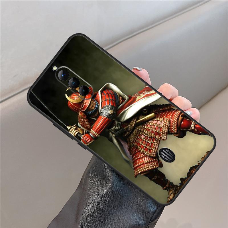 Japanese Samurai Warrior Case For ZTE Nubia Red Magic 8 9 10 Pro Plus 8S 9S Pro 6 7 6S 7S 5G 6R RedMagic 10 Air Cover