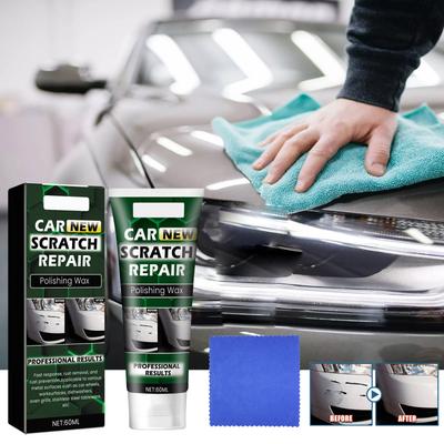Homonth Auto Kratzer Politur Paste Autopflege Reinigung Lack Kratzer Pflege Paste 60ML