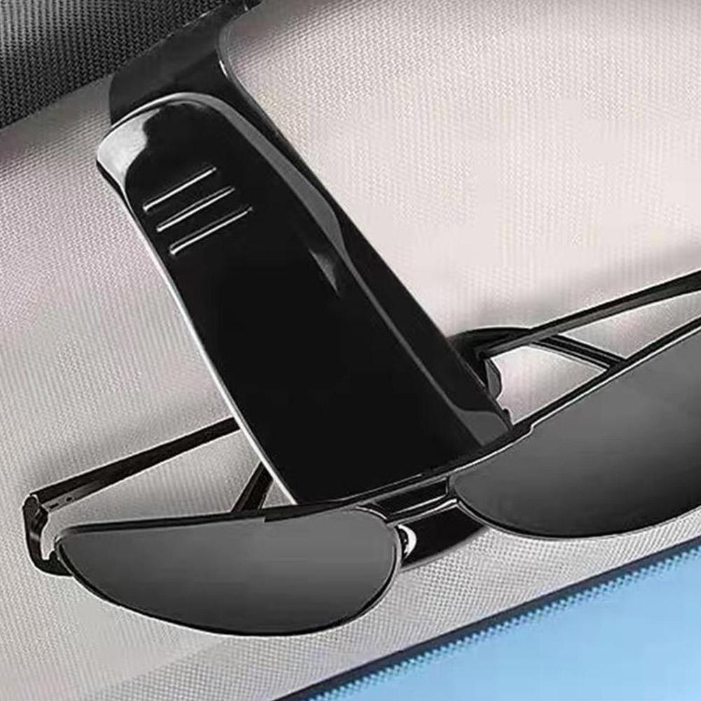Universal Car Auto Sun Visor Glasses Box Sunglasses Clip Card Ticket Holder Fastener Pen Case Eyeglasses Clips Accessories