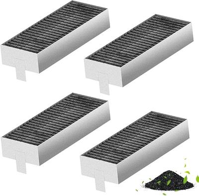 Activated Carbon Filter, 4 Units, 193x75x35mm, Compatible with Bosch HEZ9VRCR0, Siemens HZ9VRCR0, Constructa CZ9VRCR0