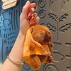 Small Size Simulation Doll Capybara Plush Pendant Cute Plush Toy Keychain  Birthday Gift