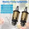 Ceramic Water Faucet Cartridge Set 1-099XTJKABNF & 1-100XTJKABNF 1/4 Turn Compression Cold & Hot Cartridge Kit