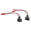 4Pcs Speaker Cable Adaptor Plug Connectors Wire Harness Adapter Connector