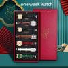 Tomi Luckyfox Luxury Halloween Christmas Gift Quartz Watch Set New Trending Wrist Watches for Girls Montre Femme Reloj with Box