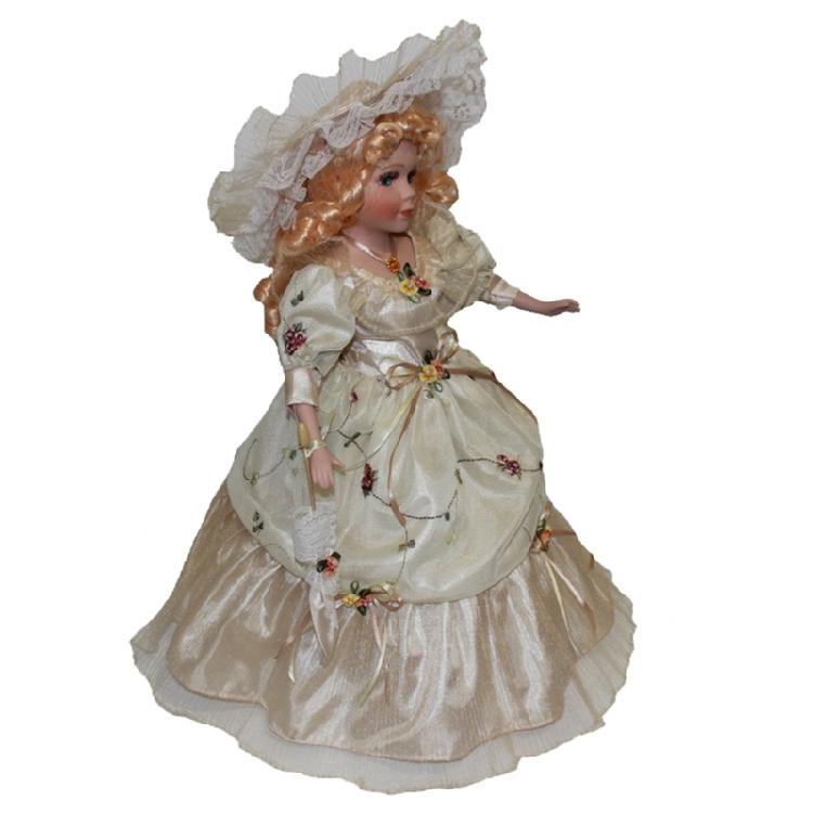 Delicate Victorian Doll Porcelain Doll Female Doll Reborns House Centerpieces