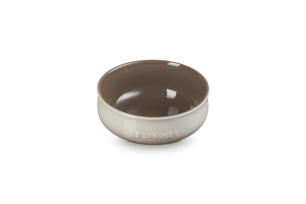 Le Creuset Flora Bowl, 550ml, Nutmeg, Heat-Resistant, Microwave- and Oven-Safe, Oven-Safe [Official Japanese Product]
