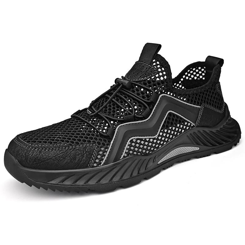 Scarpe Casual Alla Moda Nuove Traspiranti Leggere Sandali Vuoti da Uomo Scarpe da Guida da Uomo Suole Massaggianti Consegna Gratuita