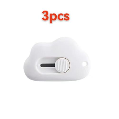 Cute Rabbit Cloud Color Mini Portable Practical Knife Paper Cutting Machine Paper Cutting Machine Razor Blade Office Stationery