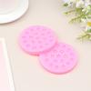 Mini-Silikonform mit 20 Löchern, Kirschblüten-Rose, DIY-Blumenform, Schokolade, Fondant, Dessert, Blumenkuchen, dekoratives Backwerkzeug