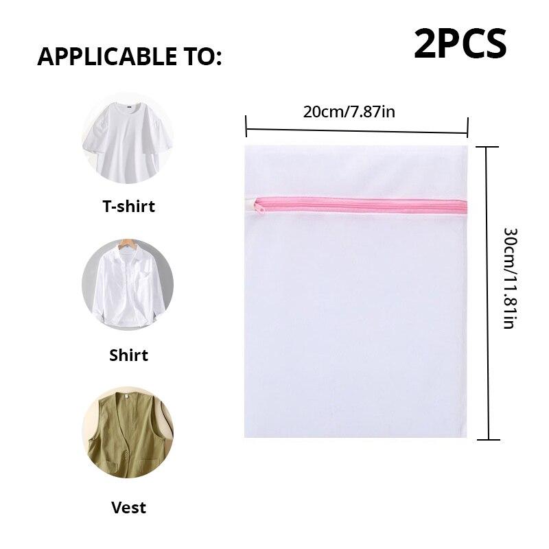 

2 шт/7 шт 6 размеров прозрачный сетчатый карман на молнии для белья многоразовый прочный для защиты стиральной машины