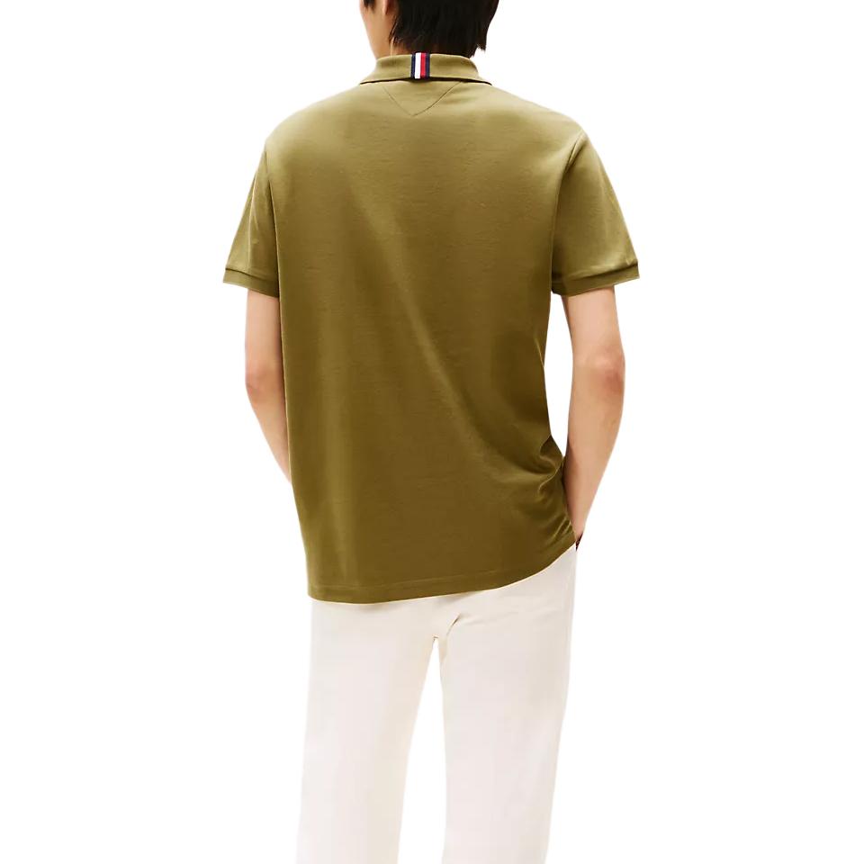 Tommy Hilfiger Comfortable Smooth Versatile Fashion Knitted Short Sleeve Polo Shirt Men Tops 78JB751-L8Q