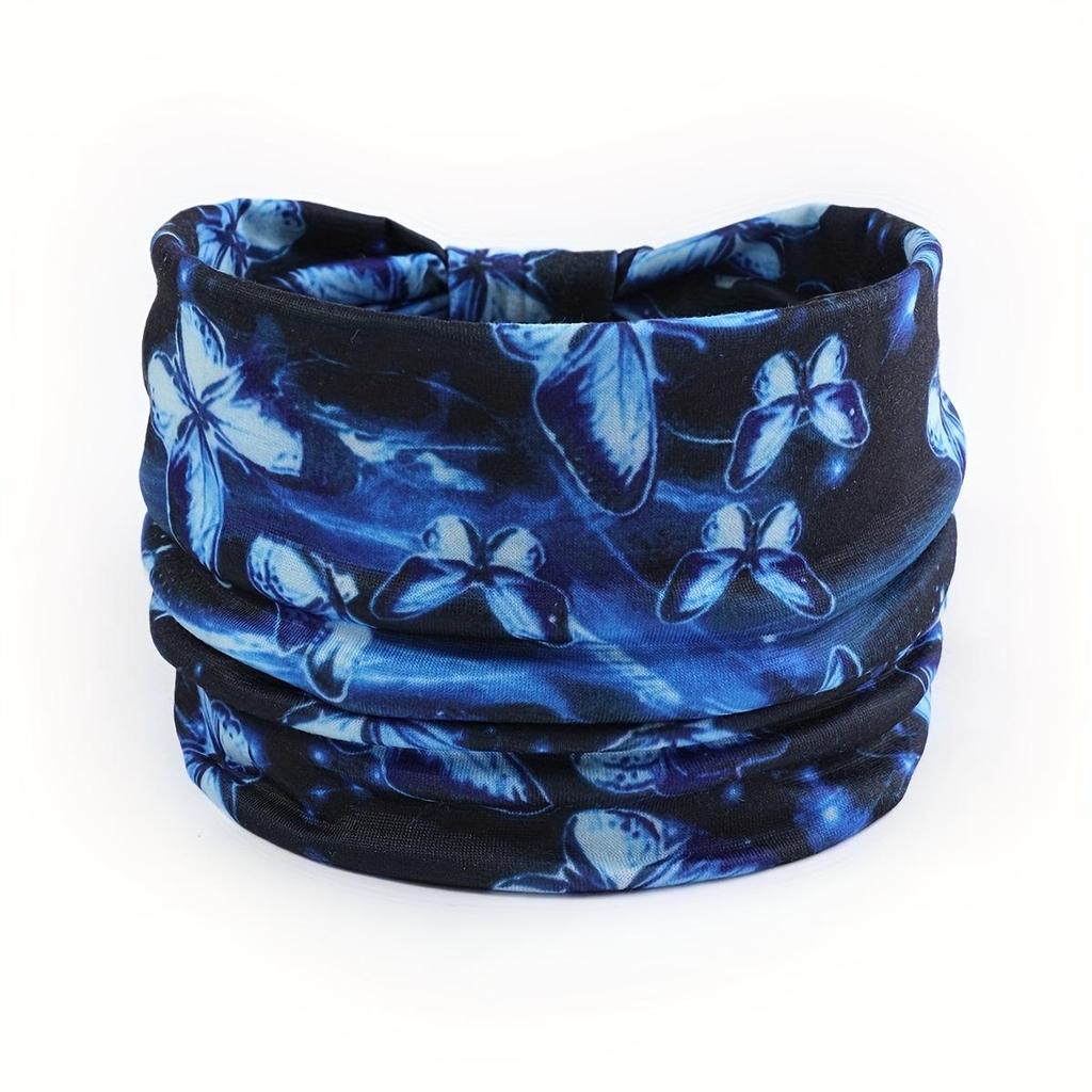 Bohemian Wide Edge African Print Women's Yoga Headband