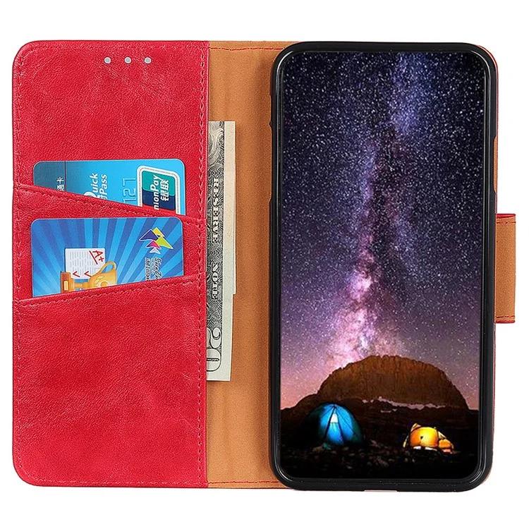 

For Xiaomi Redmi Note 12 Turbo / Poco F5 5G Split Leather Crazy Horse Texture Wallet Phone Case Phone Stand Cover