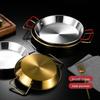 Stainless Steel Double-Handle Frying & Serving Pan